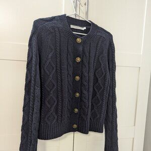 cozy cable knit sweater